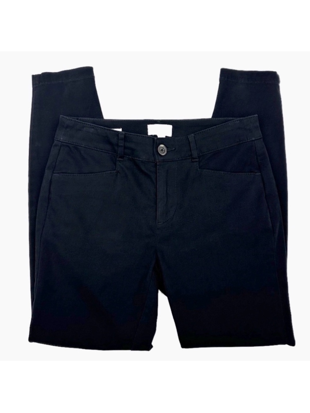 LOFT Outlet Skinny Ankle Pants – Petite 2P – Black